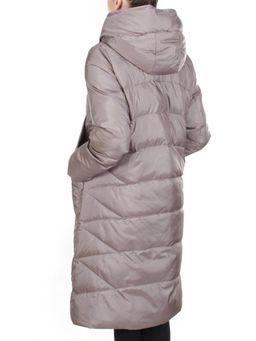 2118 LIGHT GRAY Пальто зимнее женское MELISACITI (200 гр. холлофайбера) - Fashion фото 4