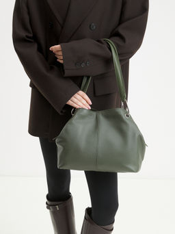 Женская сумка на плечо TENDANCE Артикул 4411250, темно-зеленый  фото 5