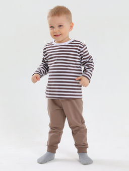 Лонгслив 100% хлопок для мальчика - Оптима фото 2