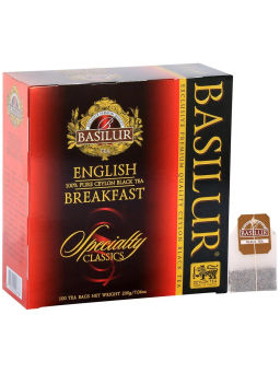 Коллекция Избранная классика/ Английский завтрак / (70841) черн. 100 пак/ (BASILUR)