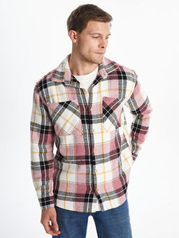 Regular Fit Uzun Kollu Ekose Erkek Oduncu G?mlek