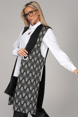 Жилет Высокая классика (зебра) - Эльза фото 13