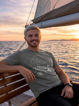 Футболка мужская арт. 02285/Night - F5 фото 4