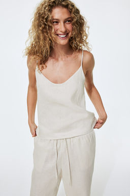 Pantalon de lino - H&m фото 3