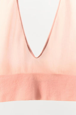 HALTER BRA WITH POLYAMIDE - Zara фото 8