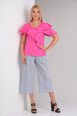 Костюм Gamma & Gracia 568 розвый серый  фото 5