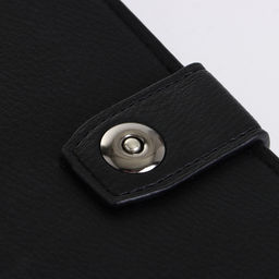 Портмоне мужское на магните, чёрное