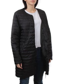 K-528 BLACK Куртка демисезонная стеганая женская (70 гр. холлофайбер) - Fashion фото 7