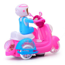 Мотоцикл "Скутер" на батарейках, в коробке