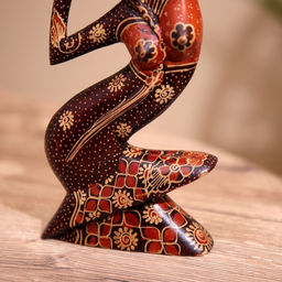 Фигурка «Девушка», 21 см, дерево