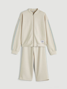 Dik Yaka K?z ?ocuk Soft Touch E?ofman Tak?m?