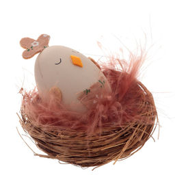 Изделие декоративное Гнездо пасхальное, L7 W7 H7 см, 2в. - Remeco фото 2