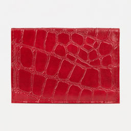 Обложка для паспорта, красная