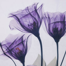 Штора для ванной Доляна «Магические цветы», 180×180 см