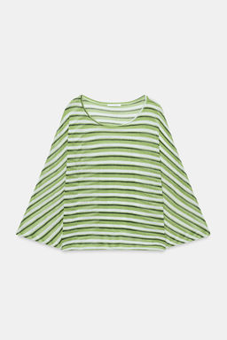 CAMISETA CAPA R?STICA RAYAS / Raya verde