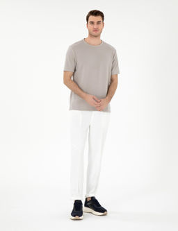 Ekru Slim Fit E_ofman Alt_