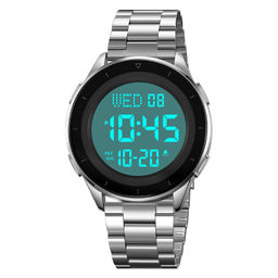 Часы наручные Skmei мужские электронные спортивные 2167silver-white