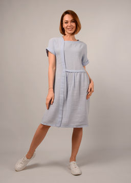 Туника-платье ШАРМ (голубой 10) - Ивановская трикотажная компания фото 3