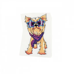 Термотрансфер арт.TBY.1286 Собака уп.10шт