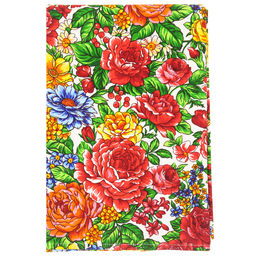 Паулина Скатерть-дорожка на стол 50х148см, хлопок Премиум 236г/м2, Домашняя мода (Россия)