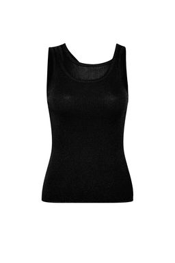 Siyah Triko Ince Bluz TWOSS24BZ00558 - Trendyolmilla фото 7