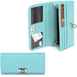 Портмоне женское Cayman-403л н/к, 2 отд, 10 карм, бирюза флотер (110) 166524