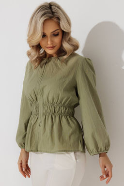 Блузка 4396/01/Оливковый