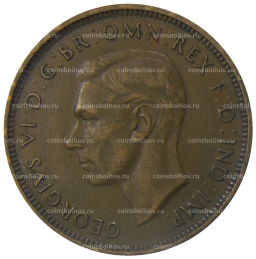 1/2 пенни 1938 года Австралия