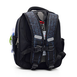 Рюкзак "Junior. Robotic" школьный жесткий 35x27x13 см (14 л) вес 800 г, 1 отделение на молнии с разделителями для учебников, с органайзером, 1 отделение для формата A4, 2 боковых кармана сеточкой на резинке, эргономичная формоустойчивая спинка с двойной в