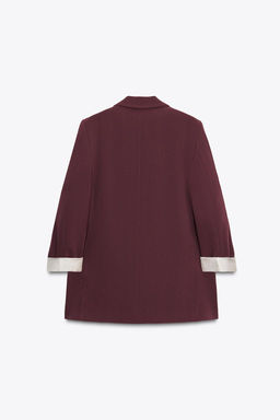 PRINTED CUFF BLAZER - Zara фото 23