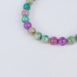 Браслет из Фосфосидерита и Варисцита - Радуга самоцветов фото 3