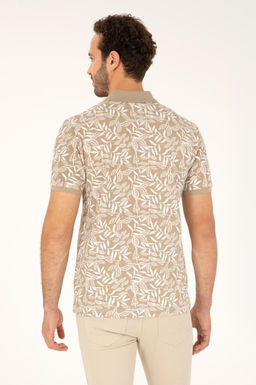 U. S. Polo Assn / Мужская футболка светло-хаки - U.s. polo assn фото 12