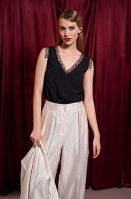 Комплект брючный (тройка) 1744 Новый год