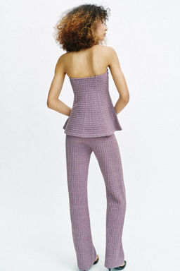 TOP STRETCH ESTRUCTURA / Morado