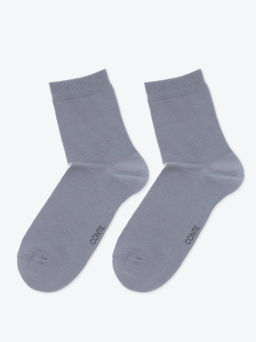 Цена за 2 пары. Носки Короткие CONTE 3DSOCKS Носки женские серый - Conte elegant фото 3