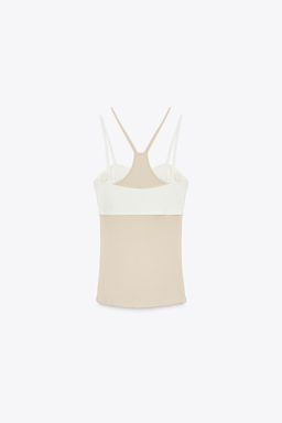 LAYERED VEST TOP - Zara фото 5