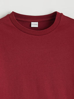 Bisiklet Yaka Basic K?z ?ocuk Ti??rt