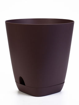 Кашпо с прикорневым поливом 15 л D-29,5см, H-31см ежевика "Гранд"