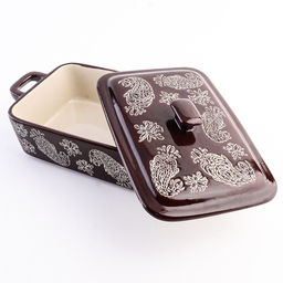 60370 Кастрюля с крышкой 850 мл керамика LR (х12) - Mayer&boch фото 4