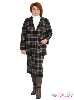 Жакет Модель №984 размеры 44-84 - Plusmoda фото 5