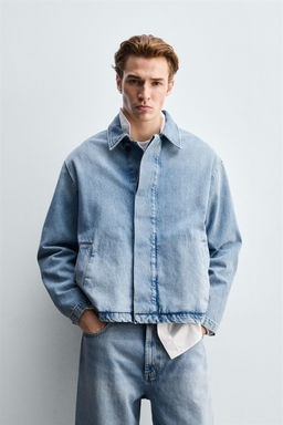 WASHED DENIM JACKET - Zara фото 2