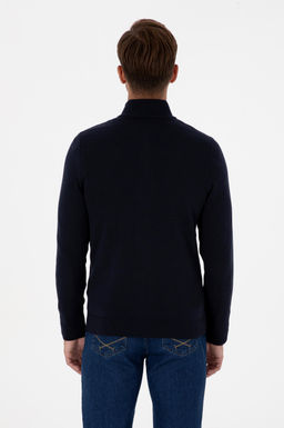 Erkek Slim Fit Lacivert Basic Triko H_rka Sepette S_rpriz _ndirim - U.s. polo assn фото 12