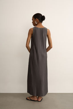 Платье миди плиссе - Mollis фото 5