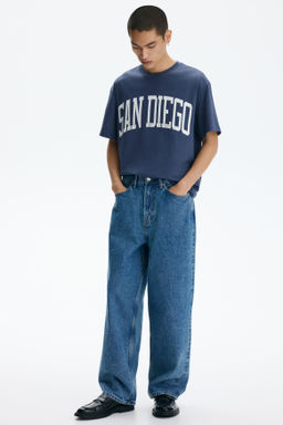 Camiseta con motivo estampado Loose Fit - H&m фото 29