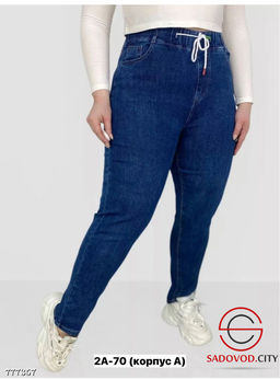 Джинсы на резинке женские - Bruno фото 5