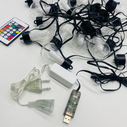 Гирлянда уличная Лампочка со стержнем (арт. A614-30) - Ип лебедев о.ю фото 3