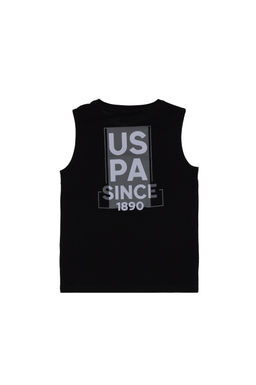 Erkek _ocuk Siyah Kolsuz Bisiklet Yaka Ti__rt Sepette S_rpriz _ndirim - U.s. polo assn фото 2