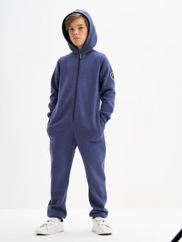 Серо-синий комбинезон для мальчика