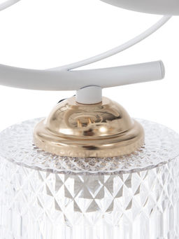 Люстра 20140/5, 3хE27, 60Вт, белый/золото