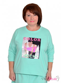 Туника Модель №885 размеры 44-84 - Plusmoda фото 11